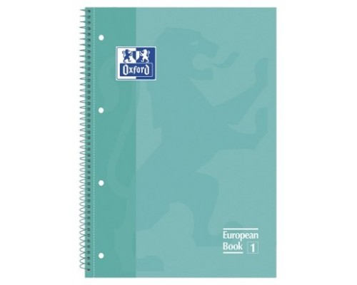 Oxford Europeanbook 1 cuaderno y block A4+ 80 hojas Color menta (MIN5) (Espera 4 dias)