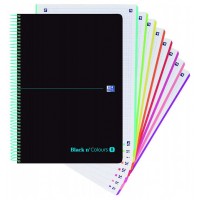Oxford 400088489 cuaderno y block 160 hojas Negro (MIN5) (Espera 4 dias)