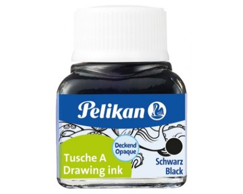 FRASCO 10ML. TINTA CHINA 523 N17 NEGRO PELIKAN 400142515 (Espera 4 dias)