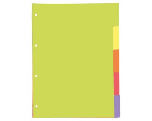 SEPARADORES CARTULINA STRONGLINE A4 5 POSICIONES - 5 COLORES VIVOS OXFORD 400149955 (Espera 4 dias)-1051 SEPARADORES CARTULINA STRONGLINE A4 5 POSICIONES - 5 COLORES VIVOS OXFORD 400149955 (Espera 4 dias)