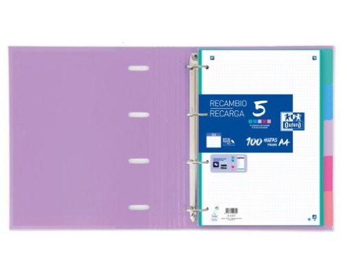 SEPARADORES CARTULINA STRONGLINE A4 5 POSICIONES - 5 COLORES PASTEL OXFORD 400149956 (Espera 4 dias)-1051 SEPARADORES CARTULINA STRONGLINE A4 5 POSICIONES - 5 COLORES PASTEL OXFORD 400149956 (Espera 4 dias)