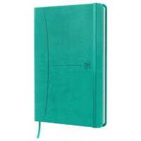 CUADERNO SIGNATURE A5 TAPA EXTRADURA 104H RAYADO DOTS 5X5 COLOR ICE MINT OXFORD 400154948 (MIN5) (Espera 4 dias)