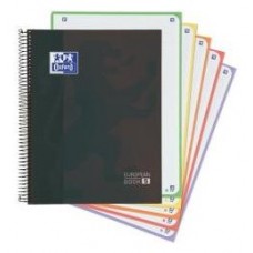 CUADERNO EUROPEANBOOK 5 SCHOOL CLASSIC A4+ T.EXTRADURA 120H 5X5 COLOR NEGRO OXFORD 400158600 (MIN5) (Espera 4 dias)