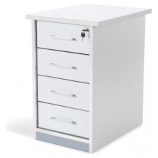CAJONERA BUCK 4 CAJONES. LATERALES BLANCO / TECHO + FRENTE BLANCO ROCADA 4005AW04V24 (Espera 4 dias)