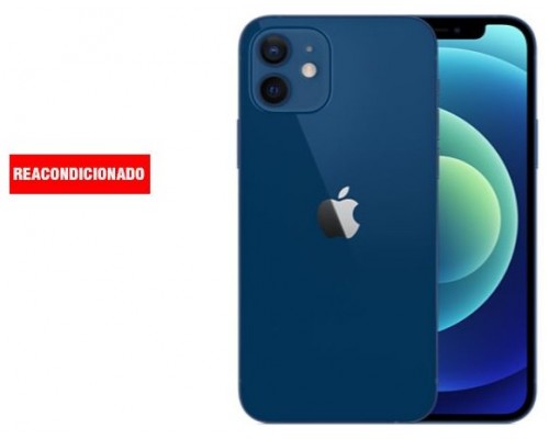 APPLE iPHONE 12 128GB BLUE REACONDICIONADO GRADO B (Espera 4 dias)