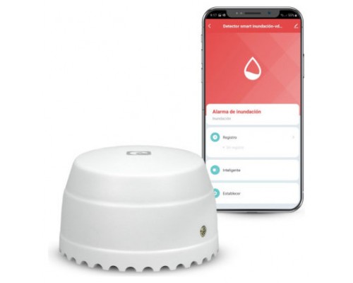 DETECTOR DE SEGURIDAD DE INUNDACION SMART WIFI GARZA 401346C (Espera 4 dias)