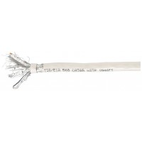 BOBINA EQUIP CATEGORIA 6A S/FTP RIGIDO 4P23 100M