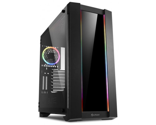 CAJA ATX SHARKOON ELITE SHARK CA200G 2XUSB3.0 SIN FUENTE NEGRO