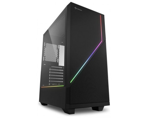 CAJA SHARKOON RGB FLOW ATX 2XUSB3.0 SIN FUENTE