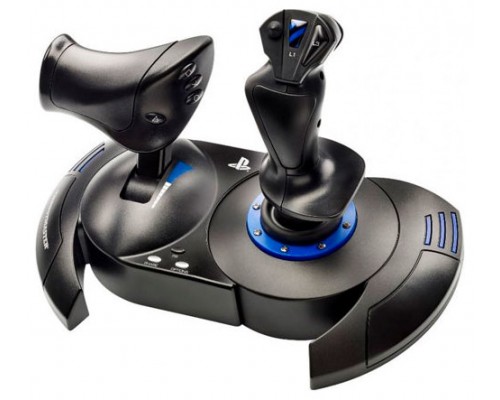 Thrustmaster T.Flight Hotas 4 Palanca de mando PC,PlayStation 4 Digital USB 2.0 Negro, Azul (Espera 4 dias)