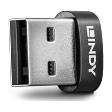 Lindy 41884 cambiador de género para cable USB Type-A USB Type-C Negro (Espera 4 dias)-1052 Lindy 41884 cambiador de género para cable USB Type-A USB Type-C Negro (Espera 4 dias)