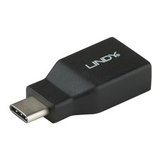 Lindy 41899 cambiador de género para cable USB 3.1-C USB 3.1-A Negro (Espera 4 dias)-1052 Lindy 41899 cambiador de género para cable USB 3.1-C USB 3.1-A Negro (Espera 4 dias)