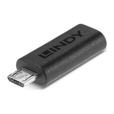 Lindy 41903 cambiador de género para cable USB Type C USB Type Micro-B Negro (Espera 4 dias)-1052 Lindy 41903 cambiador de género para cable USB Type C USB Type Micro-B Negro (Espera 4 dias)