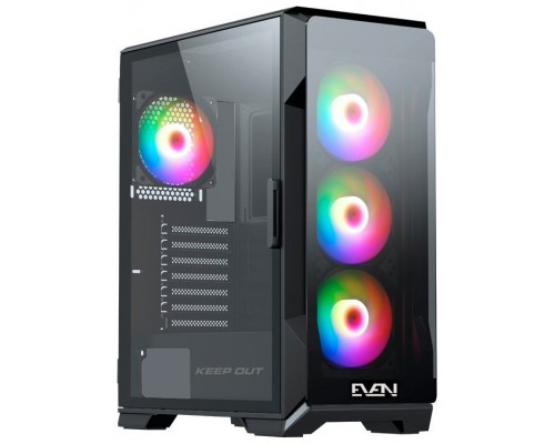 EVEN GAMING I5 14400/ RTX 5060/ 32GB/ 1TB NVME XC-901 (Espera 4 dias)