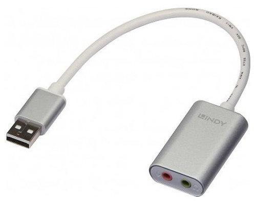 Lindy 42926 convertidor de audio Plata, Blanco (Espera 4 dias)-1056 Lindy 42926 convertidor de audio Plata, Blanco (Espera 4 dias)