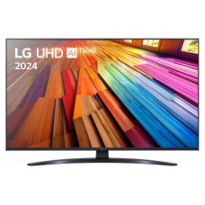 TV LG 43UT81006LA 43" LED UHD 4K SMART TV WIFI NEGRO USB 2.0 LAN HDMI x3  NEGRO