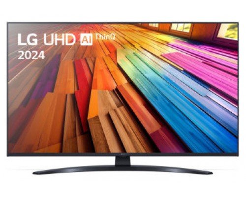 TV LG 43UT81006LA 43" LED UHD 4K SMART TV WIFI NEGRO USB 2.0 LAN HDMI x3  NEGRO