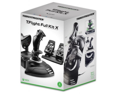 Thrustmaster T.Flight Full Kit X Negro USB Palanca de mando Analógico/Digital PC, Xbox (Espera 4 dias)