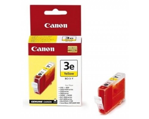 Canon BJC-3000/6000/6100/6200/6500, S-400/450/500 Carga Amarilla, 390 paginas