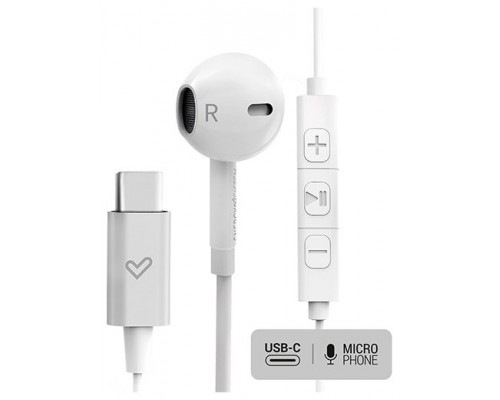 AURICULAR USB-C ENERGY SISTEM SMART 2 WHITE CONEXION