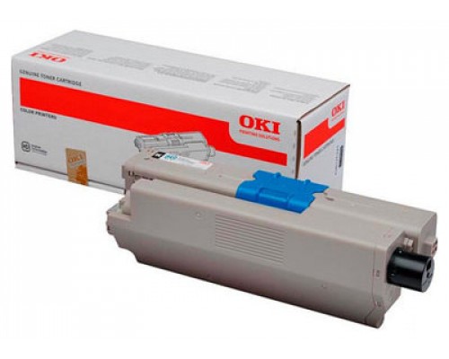 OKI 44973536. Rendimiento de impresion de toner negro: