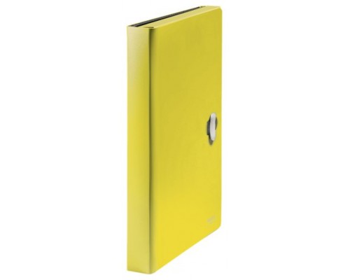 CARPETA POLIPROPILENO ACORDEON 5 POSICIONES+BOLSILLO FRONTAL BROCHE GIRATORIO A4 RECYCLE AMARILLO LEITZ 46240015 (Espera 4 dias)