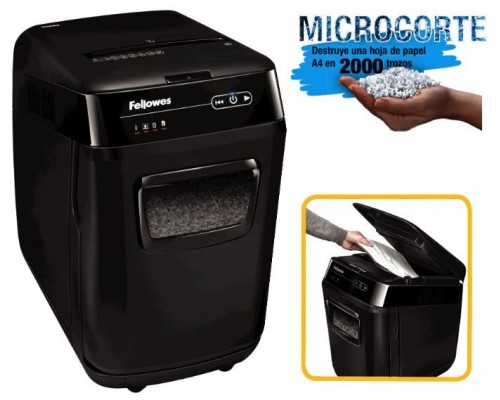 DESTRUCTORA AUTOMAX 200M FELLOWES 4656301 (Espera 4 dias)