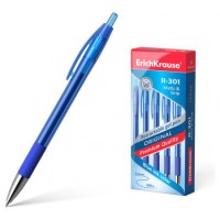 BOLÍGRAFO DE GEL AUTOMÁTICO R-301 ORIGINAL GEL MATIC&GRIP, COLOR DE LA TINTA AZUL ERICH KRAUSE 46814 (MIN12) (Espera 4 dias)