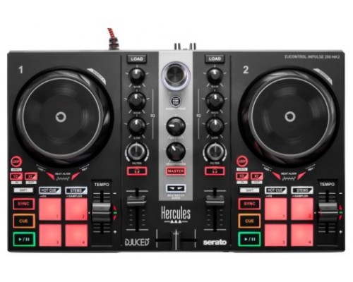 HERCULES CONSOLA DJ CONTROL INPULSE 200 MK2 (Espera 4 dias)