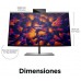 HP Monitor Z24m G3 / 23,8" / QHD / HDMI-DisplayPort-USB(A)-USB(B) / Regulable Altura
