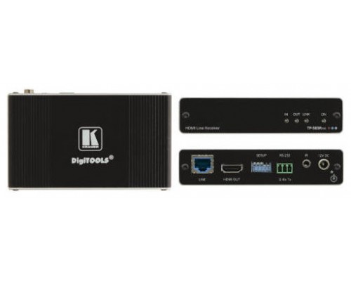 KRAMER / RECEPTOR HD BASE T - ALTO RENDIMIENTO/ 4K / HDMI / TP-583RXR / NEGRO (Espera 4 dias)