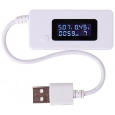 Tester USB Medidor Voltaje+ Corriente (Espera 2 dias)