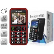 Biwond S9 Dual SIM SeniorPhone Rojo (Espera 2 dias)