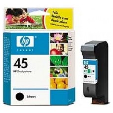 HP Deskjet 710/720/750/815/820/850/870/880/895 Cartucho Negro Nº45, 833 Paginas