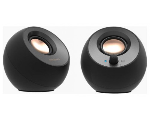 ALTAVOCES CREATIVE PEBBLE V3 2.0 USB-C NEGRO (Espera 4 dias)