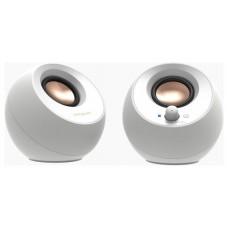 ALTAVOCES CREATIVE PEBBLE V3 2.0 USB-C BLANCO (Espera 4 dias)