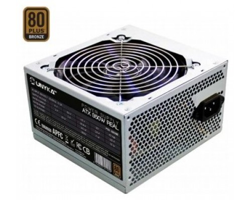 FUENTE ALIMENTACION ATX 350W UNYKA 80+ BRONZE 12X12