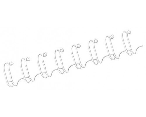 PACK 100 WIRES 6 MM. BLANCO FELLOWES 53215 (Espera 4 dias)