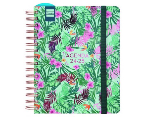 AGENDA DOCENTE 2024-2025 4º-155X212 SEMANA VISTA HORIZONTAL MAGISTRAL PERSONALIZABLE TROPIC FINOCAM 533580125 (Espera 4 dias)