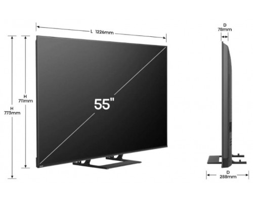 Hisense 55A7Q TV 55" UHD QLED SMART TV HDR10+