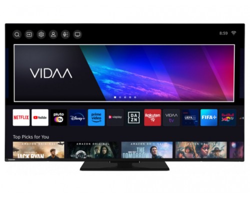 TOSHIBA TV 55" 55QV3463DG UHD QLED SMART TV PEANA