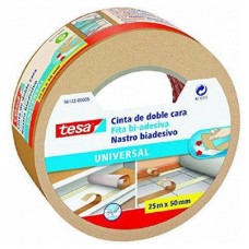 CINTA ADHESIVA UNIVERSAL DOBLE CARA ESPECIAL MOQUETAS 50MM.X25M. TESA 56172-00005-12 (MIN6) (Espera 4 dias)