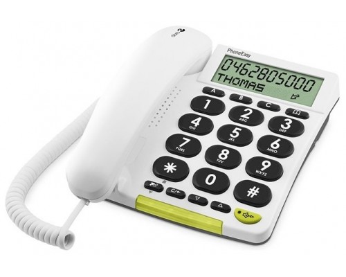 TELEFONO FIJO DORO PHONE EASY 312CS 1 BLANCO