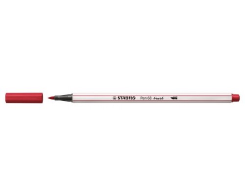 ROTULADOR PUNTA FIBRA PINCEL PEN 68 BRUSH ROJO OSCURO STABILO 568/50 (MIN10) (Espera 4 dias)