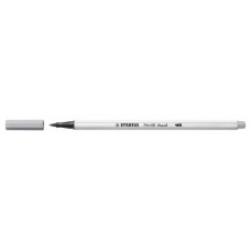 ROTULADOR PUNTA FIBRA PINCEL PEN 68 BRUSH GRIS MEDIO STABILO 568/95 (MIN10) (Espera 4 dias)