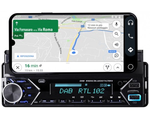 RADIO COCHE TREVI SCD 5753 DAB DAB MP3+RDS+USB+AW+SD