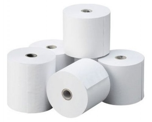 100 Rollos de Papel Termico 57 x 55 x 12 mm  - PRECIO