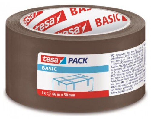 PACK 6 CINTAS DE EMBALAJE BASIC 50MM.X66M. MARRON TESA 58571-00000-00 (Espera 4 dias)