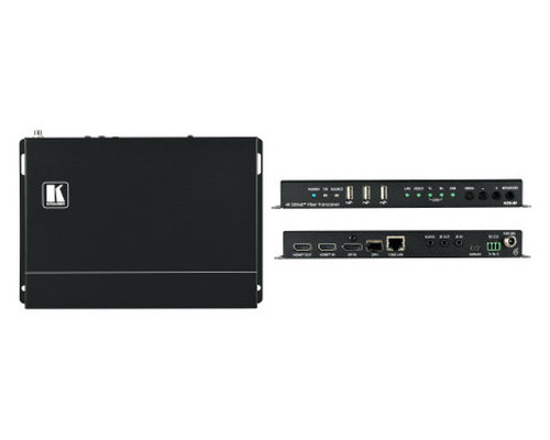 Kramer Electronics KDS-8F Transmisor y transmisor-receptor de se&ntilde;ales AV Negro (Espera 4 dias)