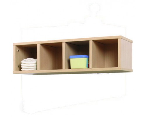 MUEBLE CASILLERO 4 CASILLAS 80-22 HAYA MOBEDUC 600702H18 (Espera 4 dias)